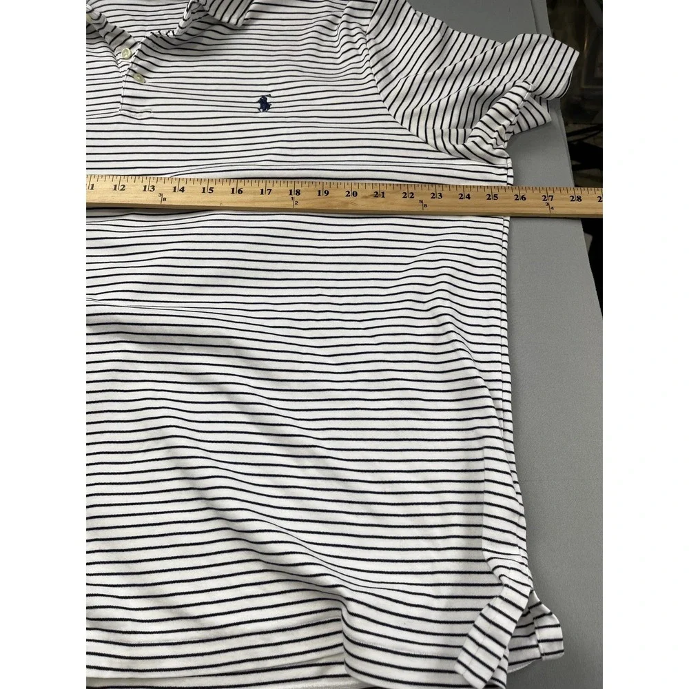 Polo Ralph Lauren Mens Polo Shirt XXL‎ Striped Preppy Golf Old Money Nautical
